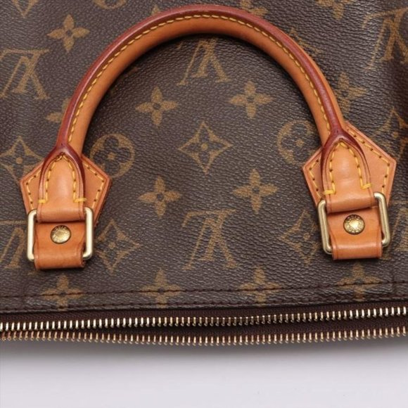 Louis Vuitton Speedy 40 Vintage With Dust Lock & Key Brown Monogram Canv… - Picture 12 of 13